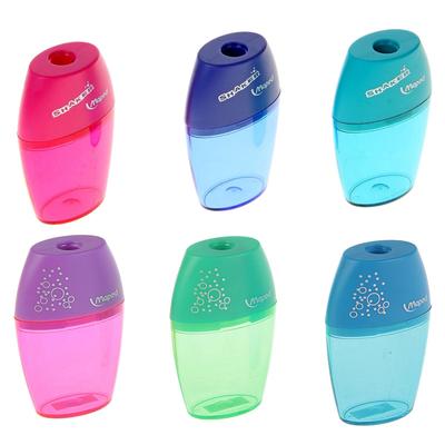 Точилка Maped Shaker, 1 отверстие, с контейнером, МИКС