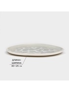 Набор тарелок Керамика ручной работы «Рестос», 4 предмета, Иран, серый - Фото 2