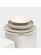 Набор тарелок Керамика ручной работы «Рестос», 4 предмета, Иран, серый - Фото 14