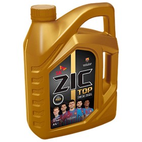 Масло моторное ZIC TOP 0W-30, API SL ACEA A7/B7, A5/B5, синтетическое, 4 л