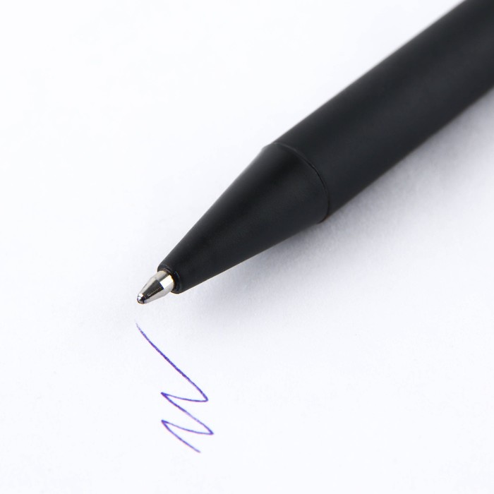 Ручка металл, синяя паста с УВ-печатью в конверте «8 марта», 1 мм - фото 1885905903
