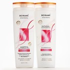 Бальзам для ослабленных волос с маслом арганы и макадамии, объём и сила, 400 мл, BONAMI - Фото 9