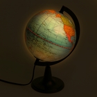 Глобус политический, диаметр 150 мм, с подсветкой - Фото 2