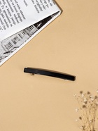 Заколка - автомат для волос «Классика», тонкий, 8 см, чёрная - Фото 5