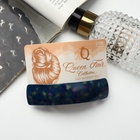 Заколка - автомат для волос «Вкрапления», 9 см, МИКС - фото 40571408