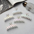 Крабик для волос «Жемчужный», зиг-заг, 7 см, белый - фото 57993728 Крабик для волос «Жемчужный», зиг-заг, 7 см, белый - фото 57993728