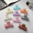 Крабик для волос «Туман», прямой, 7 см, МИКС (комплект 12 шт) - фото 52066459