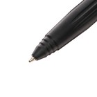 Ручка шариковая подарочная поворотная, корпус металлический чёрный, тактическая - Фото 2