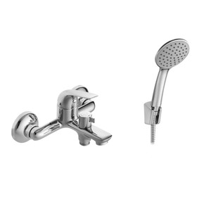 Смеситель для ванны Santek «Нико», короткий излив, с аксессуарами, хром