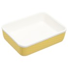 Блюдо для запекания Liberty Jones Marshmallow, размер 21.6х16.5 см, цвет лимонный - Фото 2