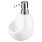 Диспенсер для мыла Smart Solutions Lystad, 460 мл, цвет белый - Фото 4
