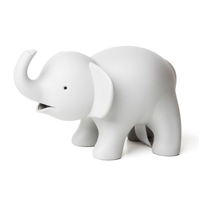 Диспенсер для скотча Qualy Elephant, цвет серый