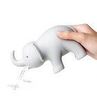 Диспенсер для скотча Qualy Elephant, цвет серый - Фото 4