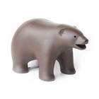Диспенсер для скотча Qualy Teddy Bear, цвет коричневый - фото 294096547