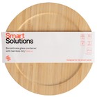 Контейнер для запекания и хранения Smart Solutions, бамбуковая крышка, 1300 мл - Фото 6