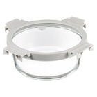 Контейнер для запекания и хранения Smart Solutions, круглый, с крышкой, 1.3 л, цвет светло-серый - Фото 7