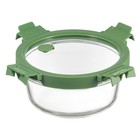 Контейнер для запекания и хранения Smart Solutions, круглый, с крышкой, 650 мл, цвет зелёный - Фото 9