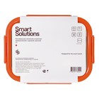 Контейнер для запекания и хранения Smart Solutions, прямоугольный с разделителями, 1 л, цвет красный - Фото 4