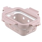 Контейнер для запекания, хранения и переноски продуктов в чехле Smart Solutions, 370 мл, цвет розовый - Фото 2