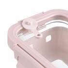 Контейнер для запекания, хранения и переноски продуктов в чехле Smart Solutions, 370 мл, цвет розовый - Фото 5