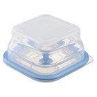 Контейнер для переноски и хранения Silikobox, силиконовый, складной, 400 мл, цвет синий - Фото 3
