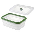 Контейнер для переноски и хранения Silikobox, силиконовый, складной, 1.2 л, цвет зелёный - Фото 7