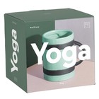 Кружка Doiy Yoga mug, цвет цвет зелёный - Фото 4