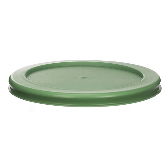 Крышка для стеклянного контейнера Smart Solutions, круглая, цвет зелёный