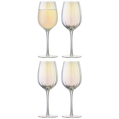 Набор бокалов для вина Liberty Jones Gemma Opal, 360 мл, 4 шт, цвет опал