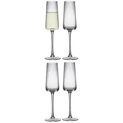 Набор бокалов для шампанского Liberty Jones Celebrate, 240 мл, 4 шт