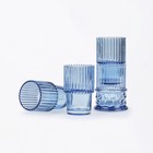 Набор стаканов Doiy Athena, 4 шт, цвет голубой - Фото 4