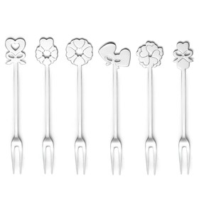 Набор вилок для закусок Guzzini Cutlery Guzzini Love, 6 шт