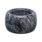 Набор колец для салфеток Liberty Jones Marm, чёрный мрамор, d=5 см, 2 шт - Фото 5