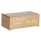 Набор колец для салфеток Liberty Jones Marm, чёрный мрамор, d=5 см, 2 шт - Фото 6