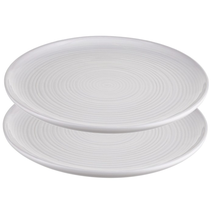 Набор обеденных тарелок Liberty Jones In the village, d=28 см, 2 шт, цвет белый - Фото 1