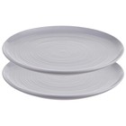 Набор обеденных тарелок Liberty Jones In the village, d=28 см, 2 шт, цвет серый - фото 294098741
