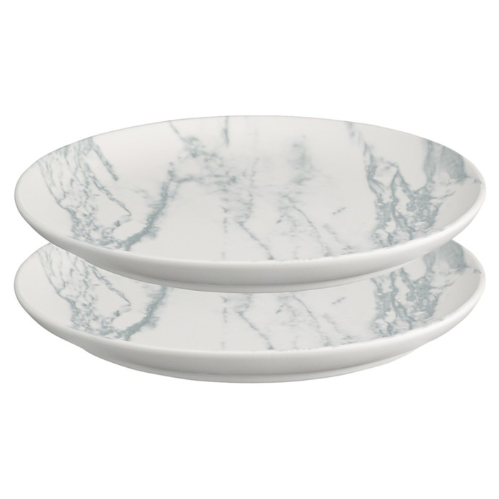 Набор тарелок Liberty Jones Marble, d=21 см, 2 шт - Фото 1