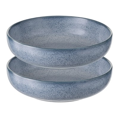 Набор тарелок для пасты Liberty Jones Blueberry, d=21.5 см, 2 шт, цвет синий