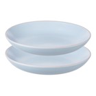 Набор тарелок для пасты Liberty Jones Simplicity, d=20 см, 2 шт, цвет голубой - фото 303744260