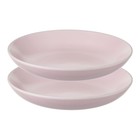 Набор тарелок для пасты Liberty Jones Simplicity, d=20 см, 2 шт, цвет розовый - фото 303744269