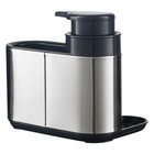 Органайзер с диспенсером для мыла Smart Solutions Atle, 17.5х12.5х15.5 см, цвет серебристый - Фото 6