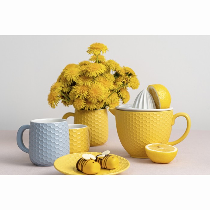 Соковыжималка для цитрусовых Liberty Jones Marshmallow, 900 мл, цвет лимонный - фото 1907983059