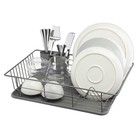 Сушилка для посуды Smart Solutions Hoem, 48х30х10 см, цвет серый - фото 299593998