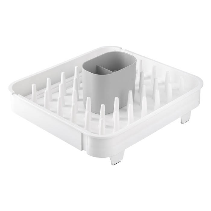 Сушилка для посуды Smart Solutions Jarl, 41.2x11.5x36.5 см, цвет белый - фото 1906536743