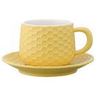 Чайная пара Liberty Jones Marshmallow, 300 мл, цвет лимонный - Фото 1