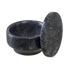 Шкатулка для украшений Bergenson Bjorn Marm, 10.5х11.8 см, цвет чёрный мрамор - Фото 5