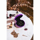 Шкатулка для украшений Doiy Venus, 12.8х12.6х5 см, цвет фиолетовый - Фото 3