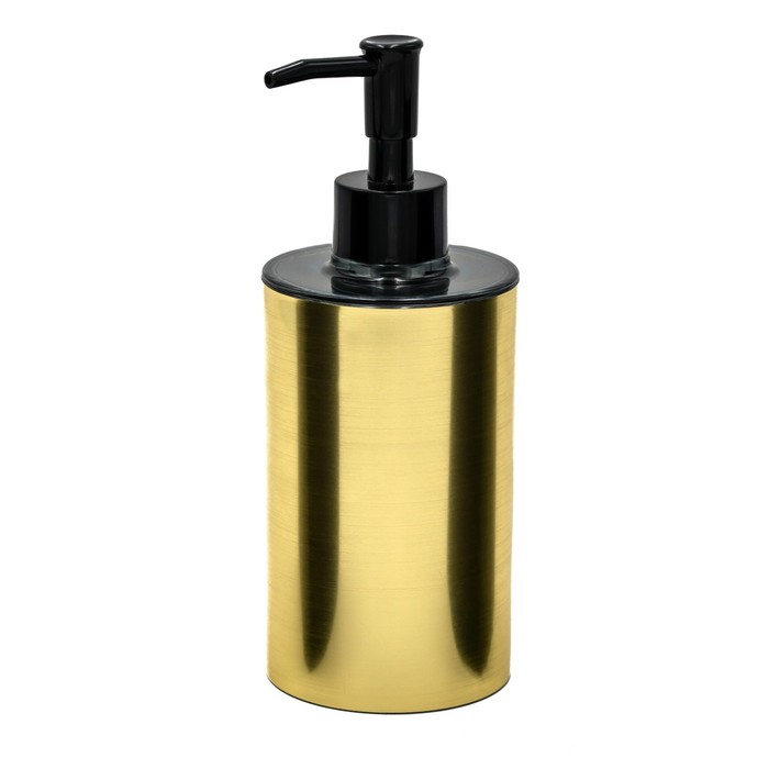 Дозатор для мыла, 18.3х7х7 см, золотой - Фото 1