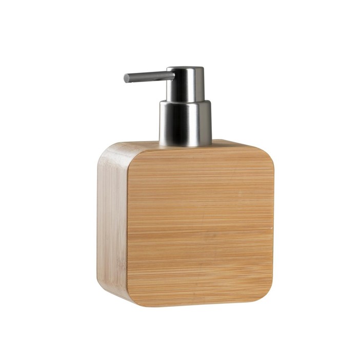 Дозатор для мыла, 16х10х5.6 см, бамбук - Фото 1