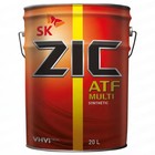 Масло трансмиссионное ZIC ATF Multi, синтетическое, 20 л - фото 285329